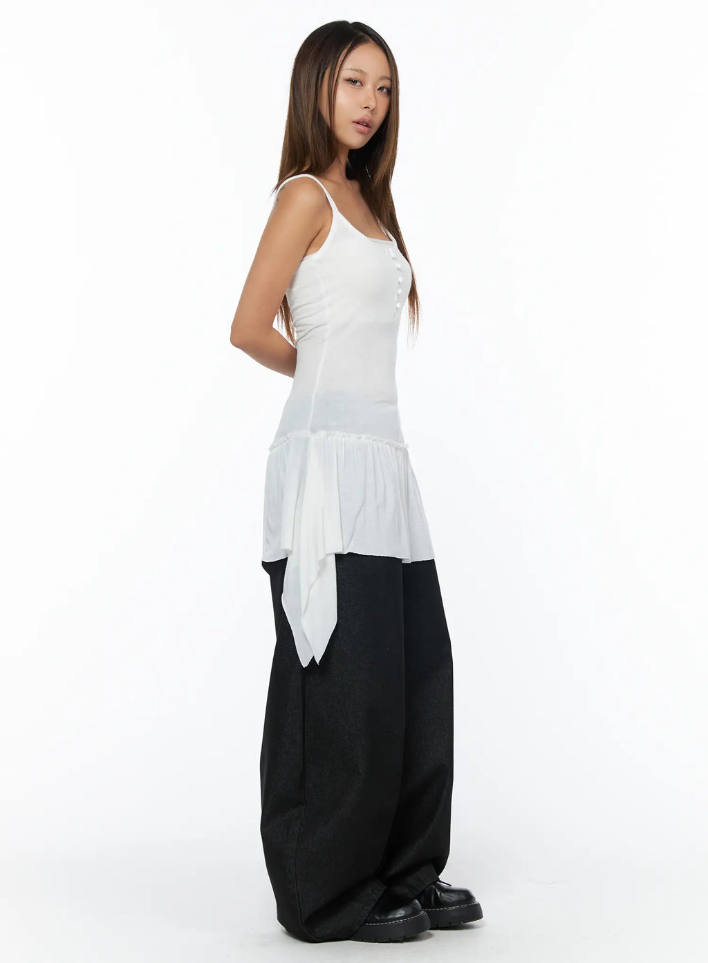 Teagan Classic Wide Leg Jeans CA516
