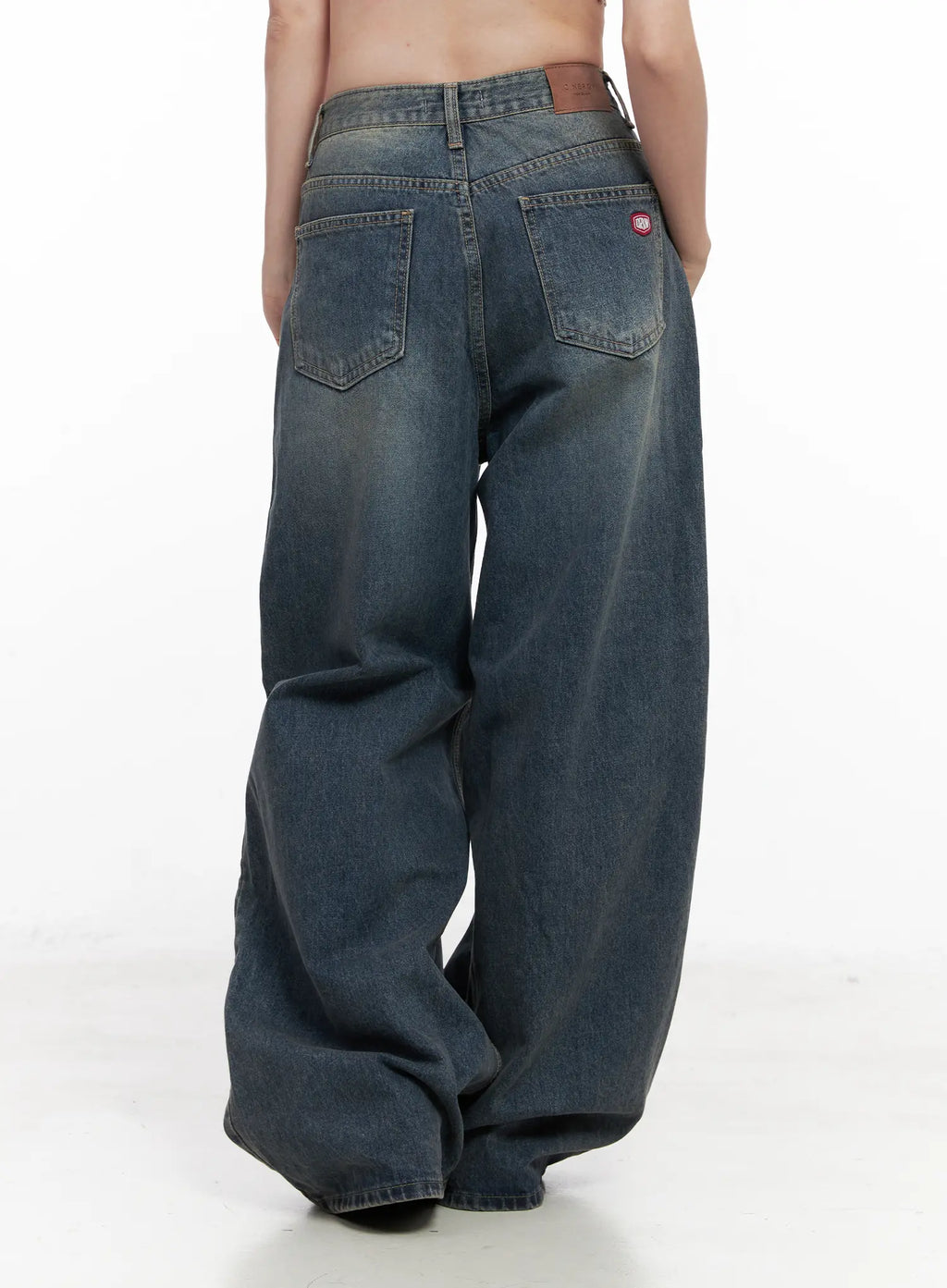 Tutt Washed Wide Leg Jeans CN504