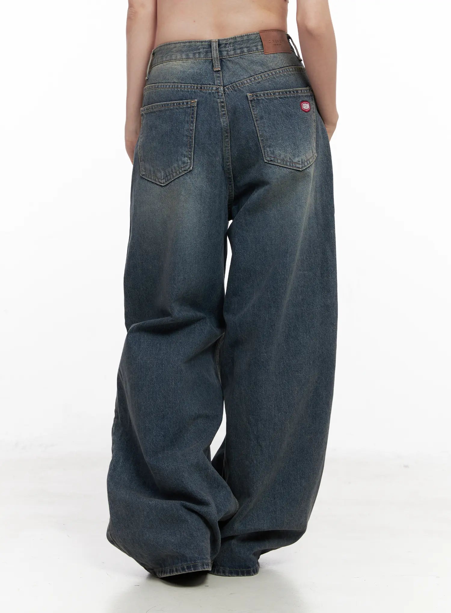 Tutt Washed Wide Leg Jeans CN504