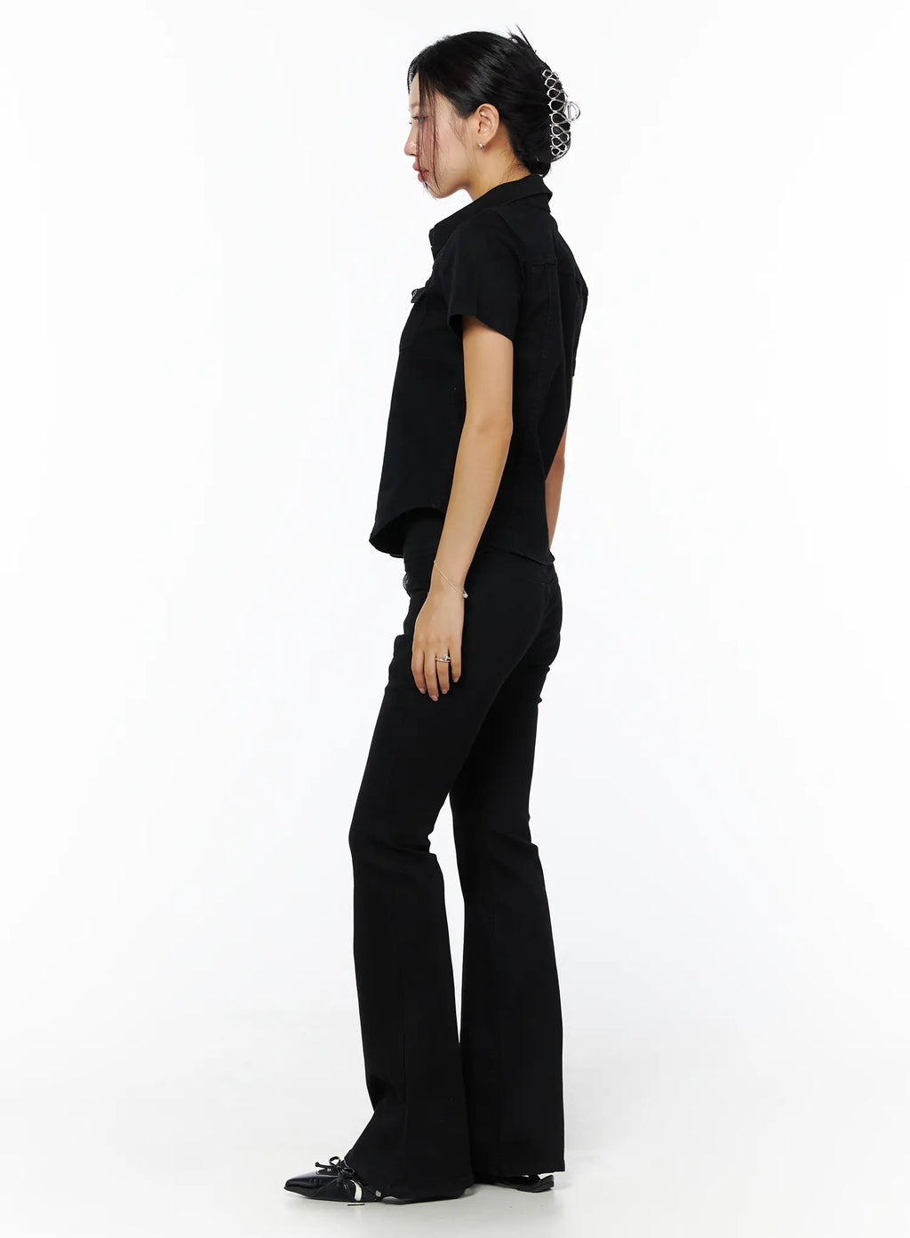 Lori High-Waist Bootcut Jeans CU512