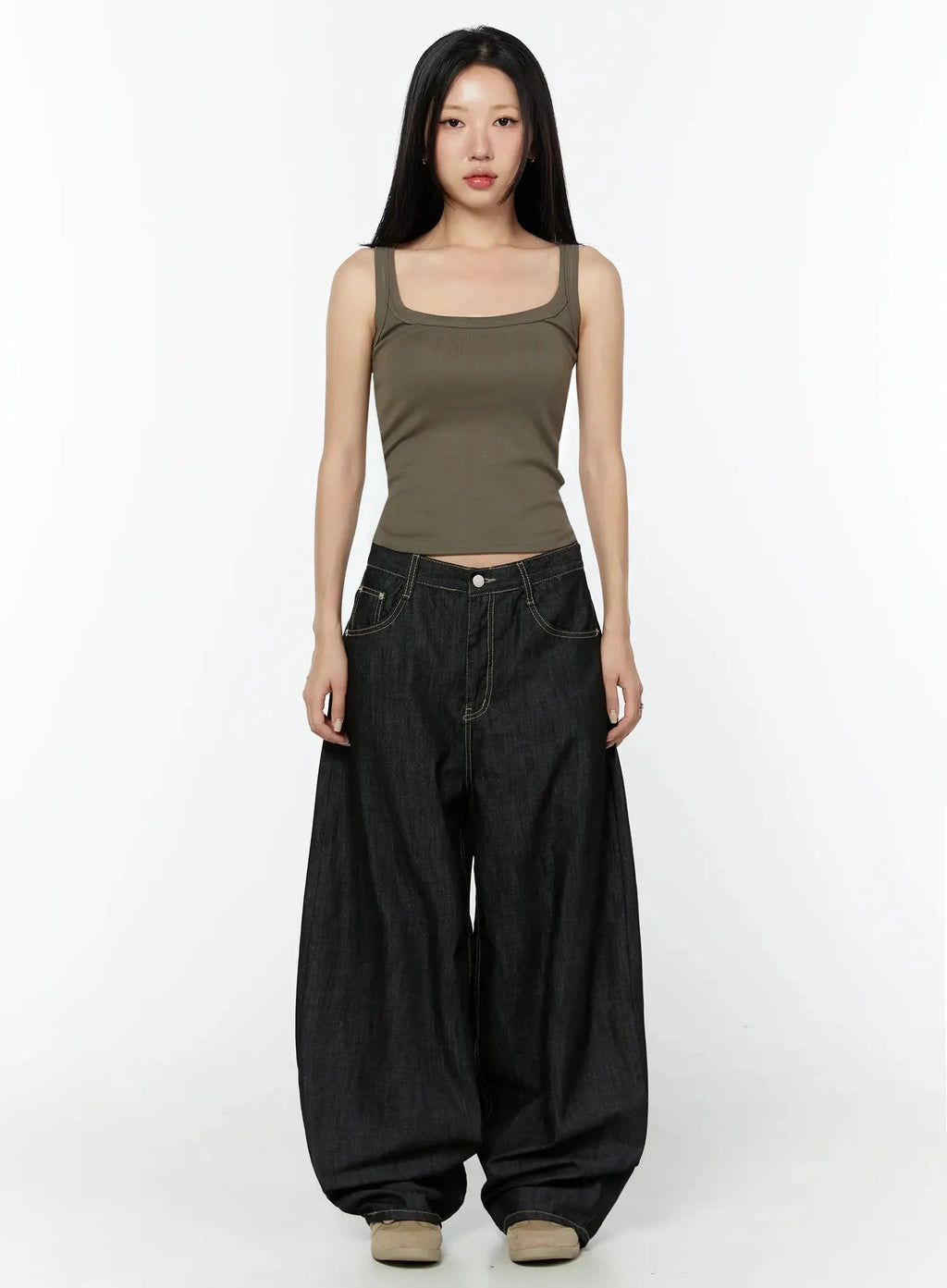 Soli No-Fade Baggy Jeans IU522