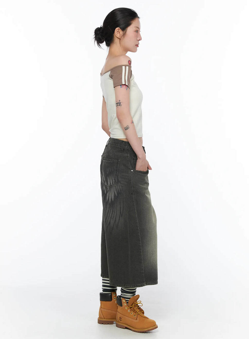 Vintage Style Baggy Denim Shorts CA524