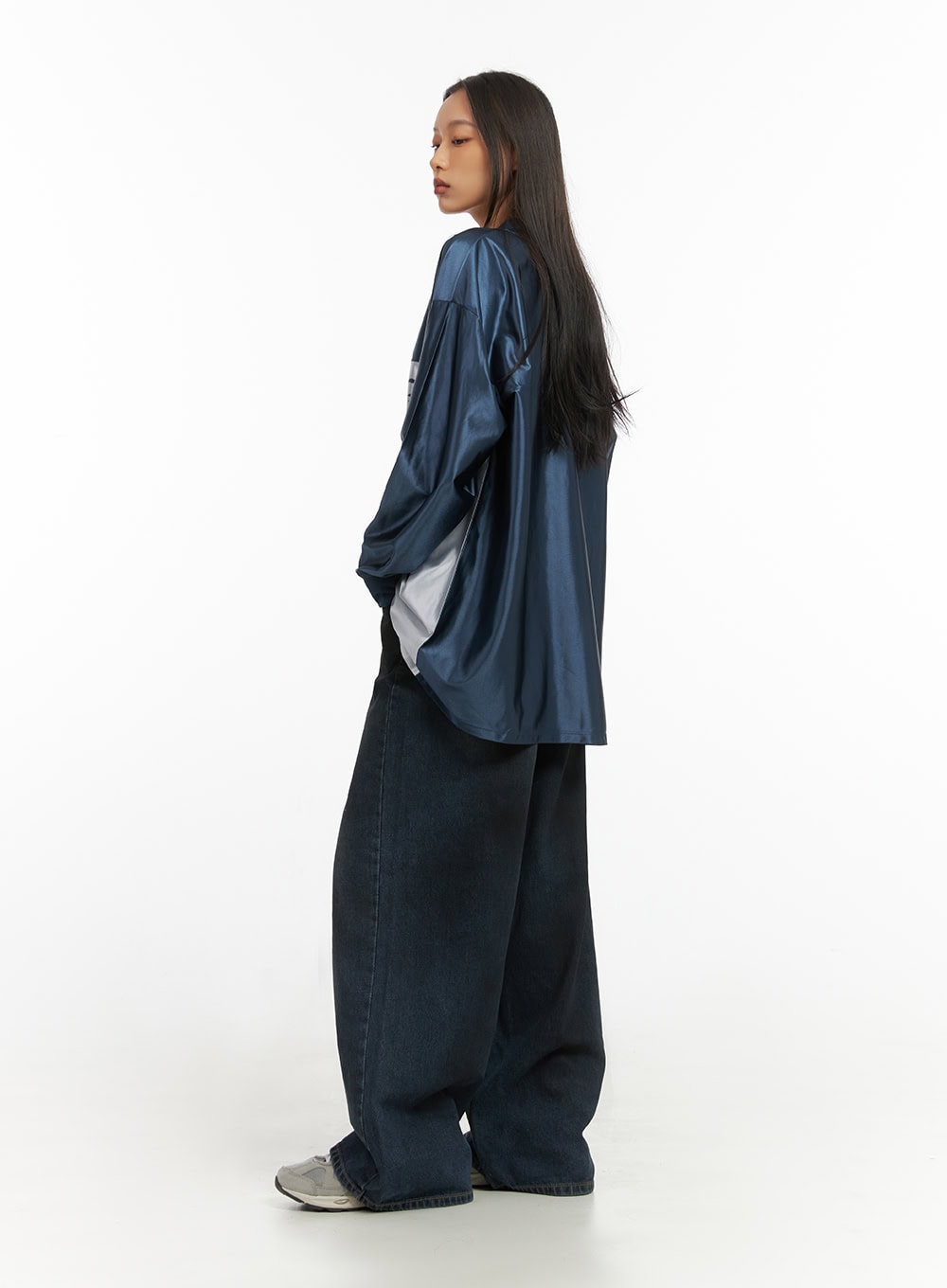 Imogen WashedSky Loose-Fit Denim IO409