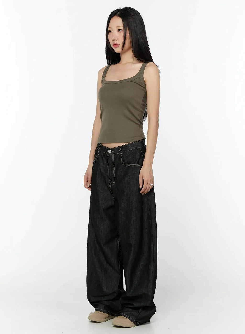 Soli No-Fade Baggy Jeans IU522