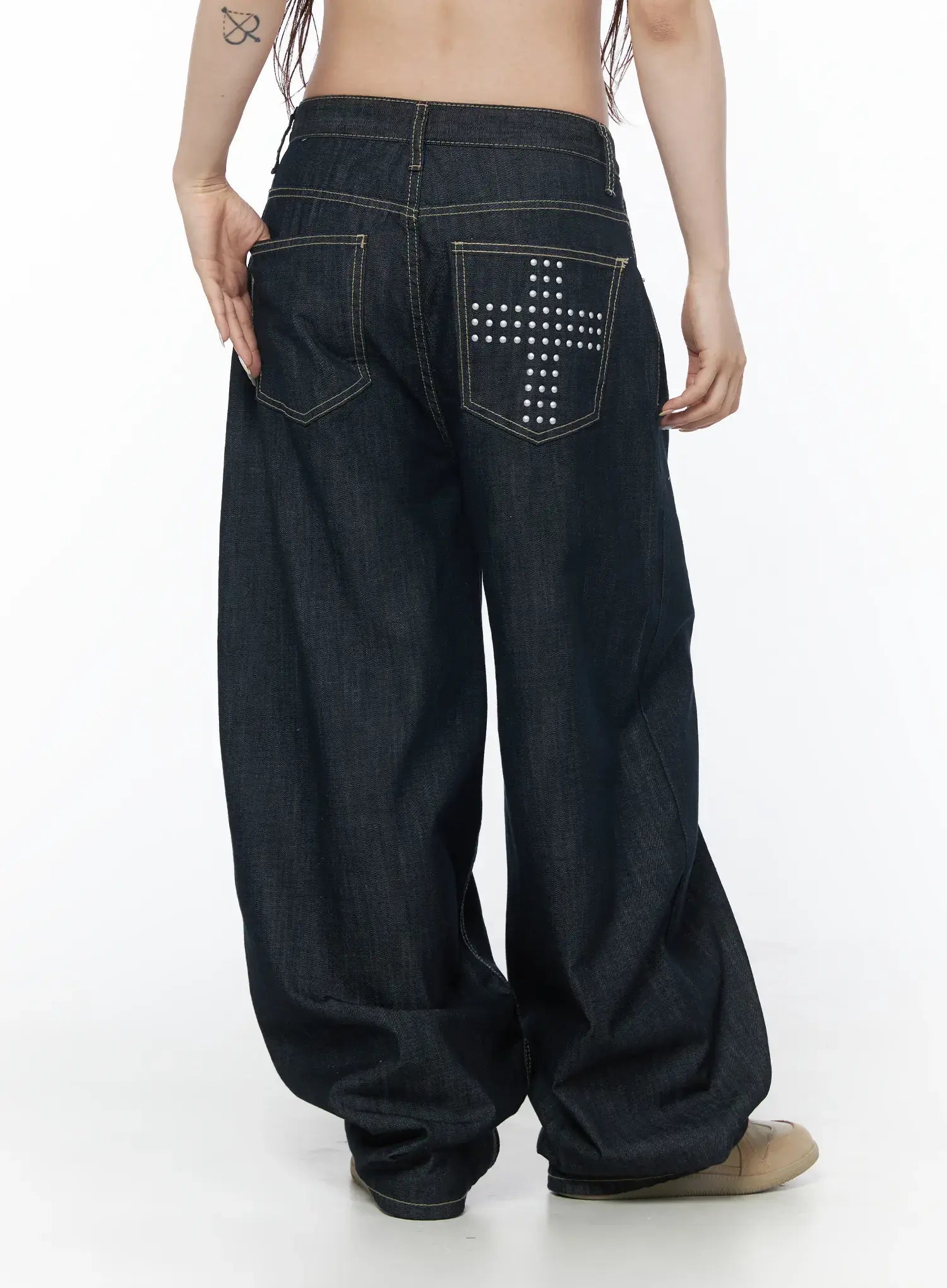 Adira Baggy Wide Jeans CU510