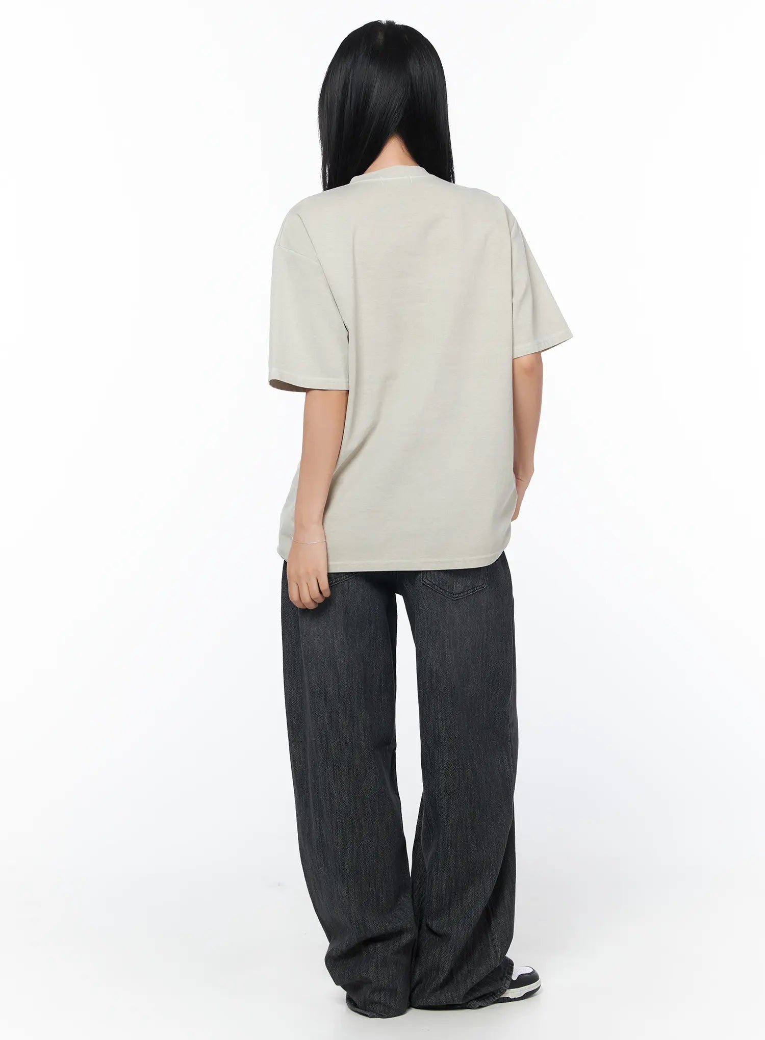 Tanya Baggy Dark Jeans CY513