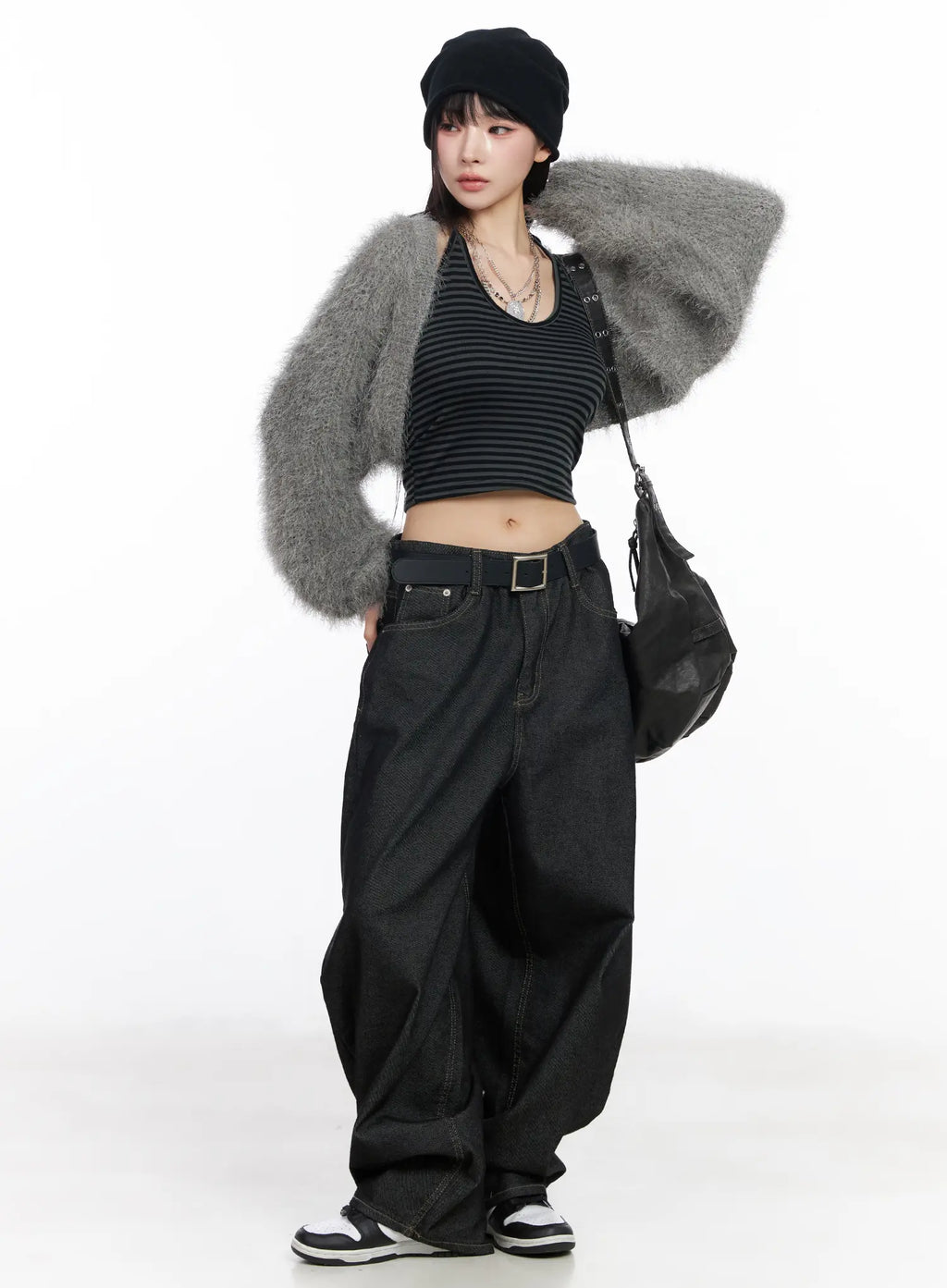 Birdie Wide Leg Baggy Jeans CF519