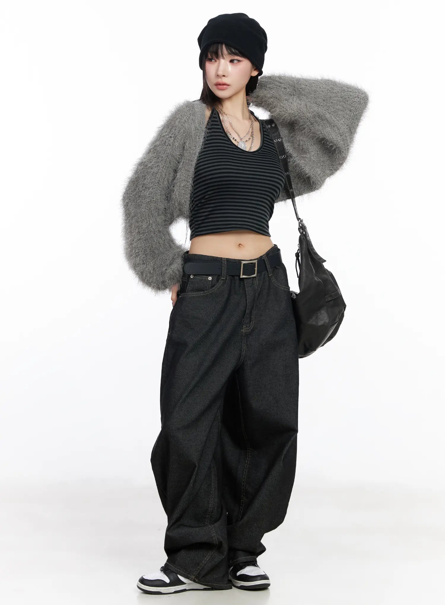 Birdie Wide Leg Baggy Jeans CF519