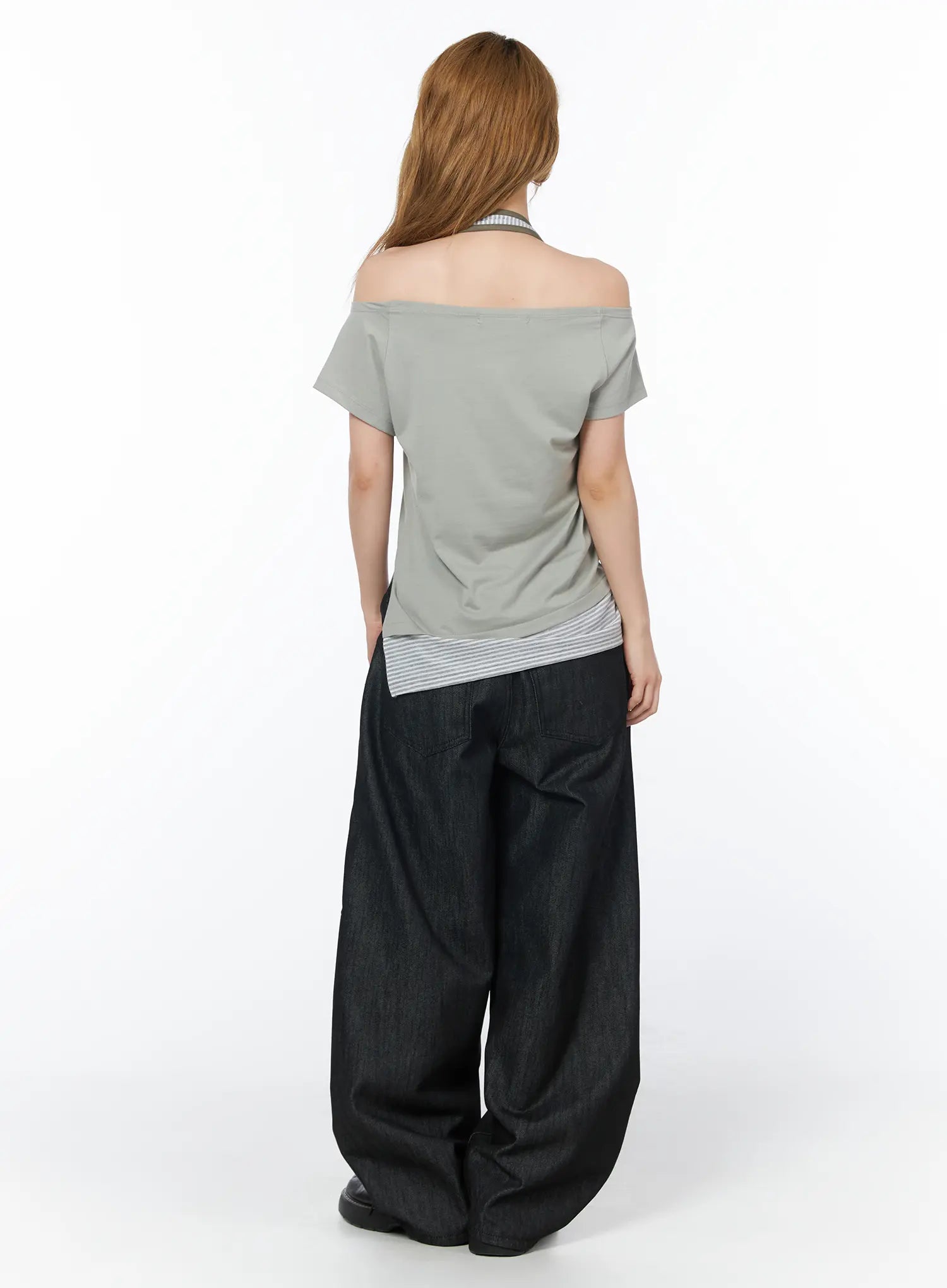 Anaiyah Non-Fade Wide Leg Jeans CY508
