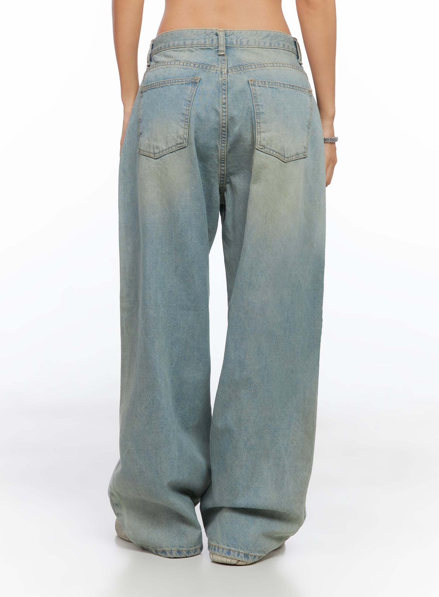 Remi Washed Baggy Jeans CO515