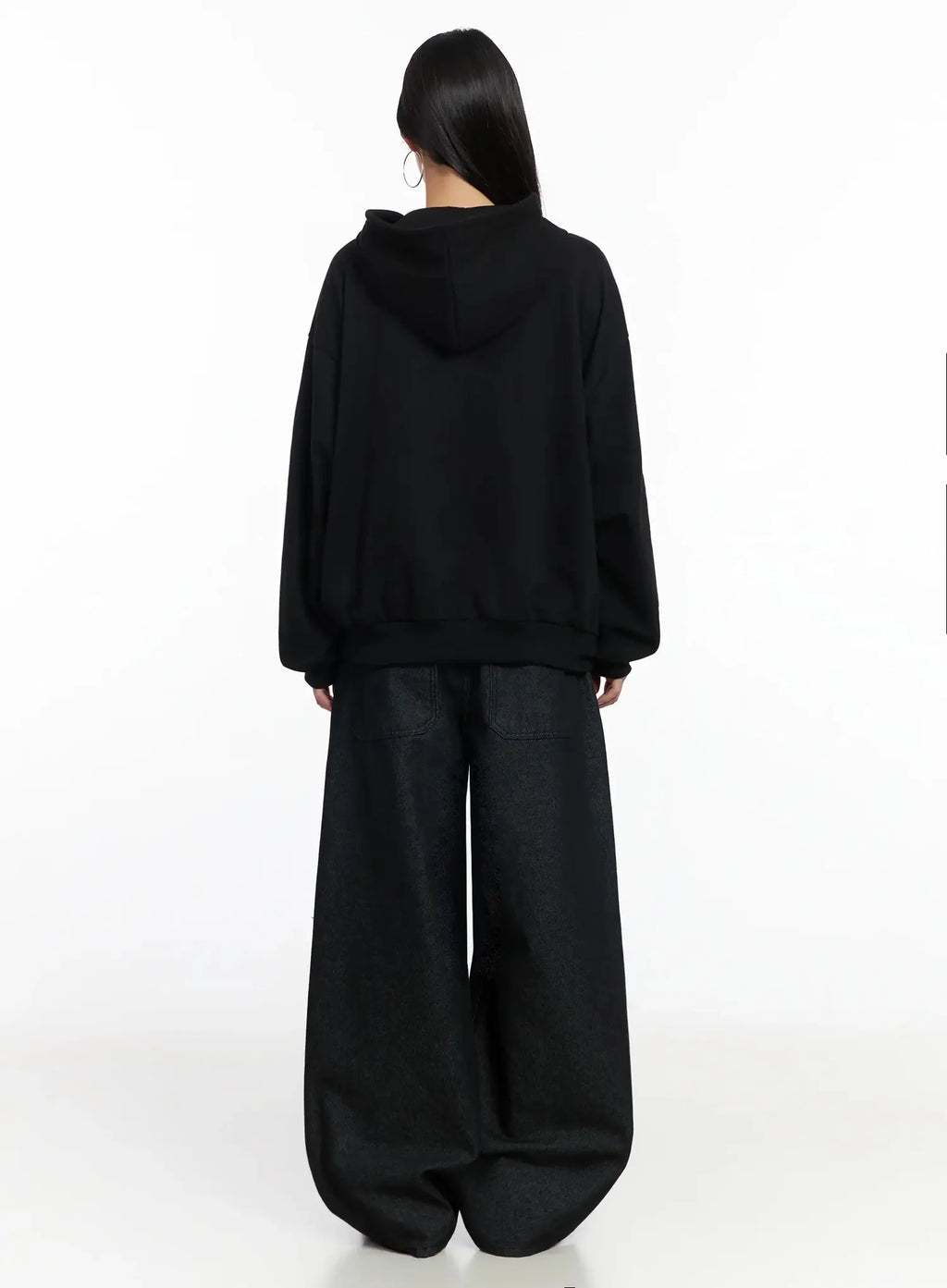 Ayah Casual Wide Leg Jeans IM530