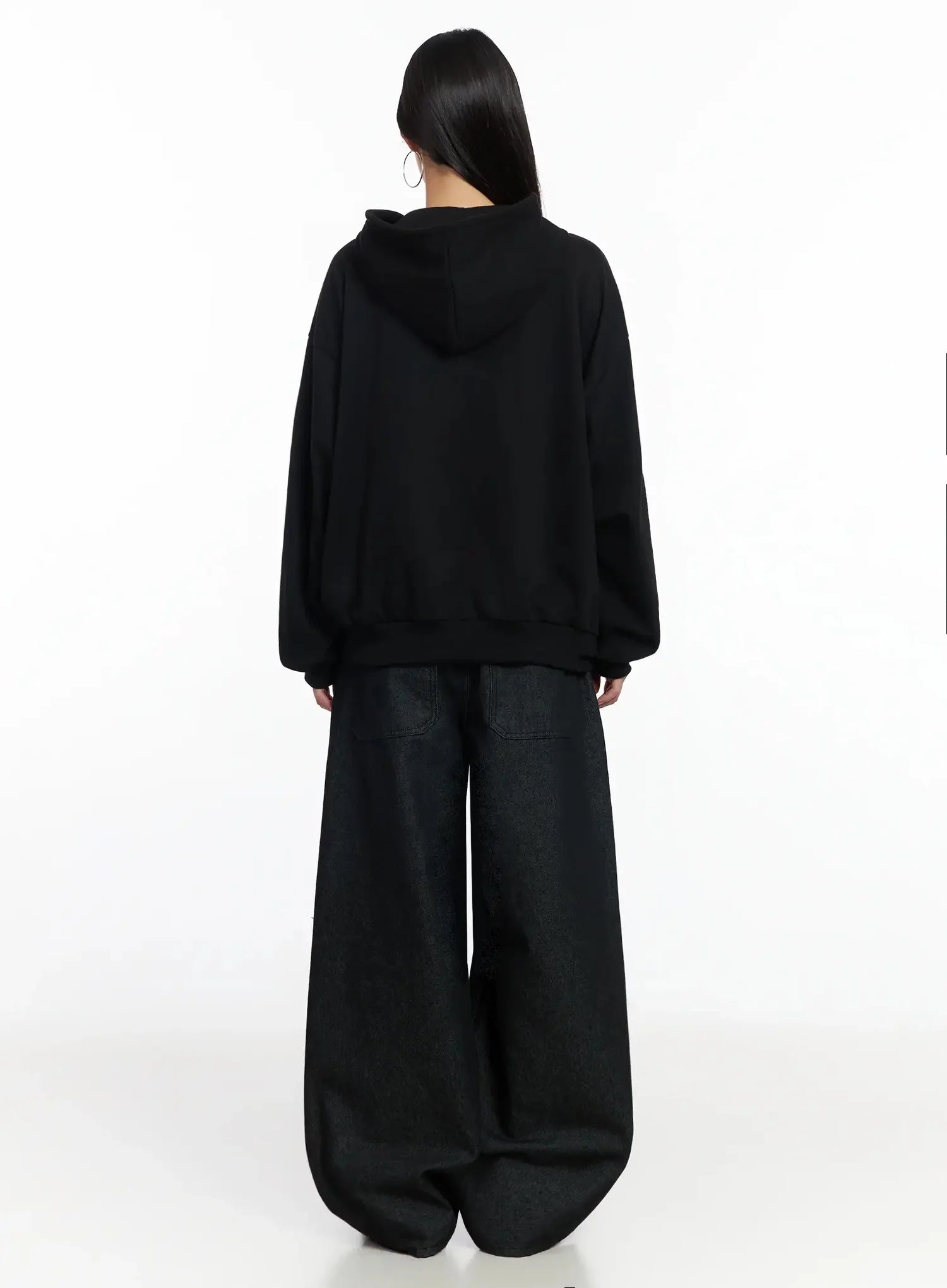Ayah Casual Wide Leg Jeans IM530