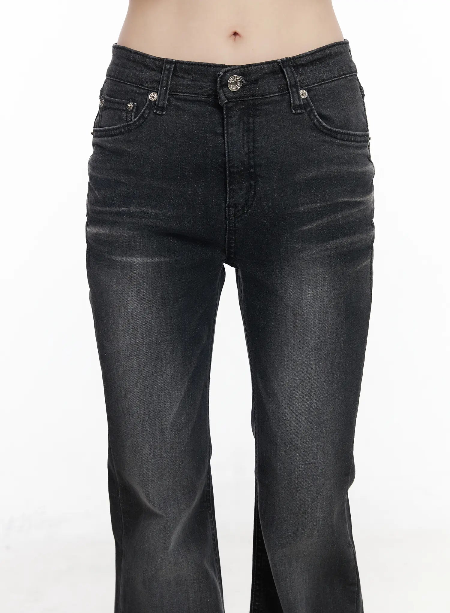 Gio Washed Bootcut Jeans CM524