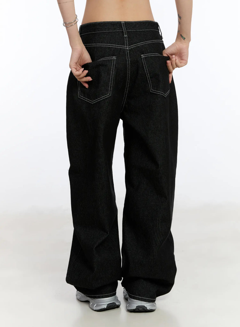 Athe Wide Stripe Jeans CA506