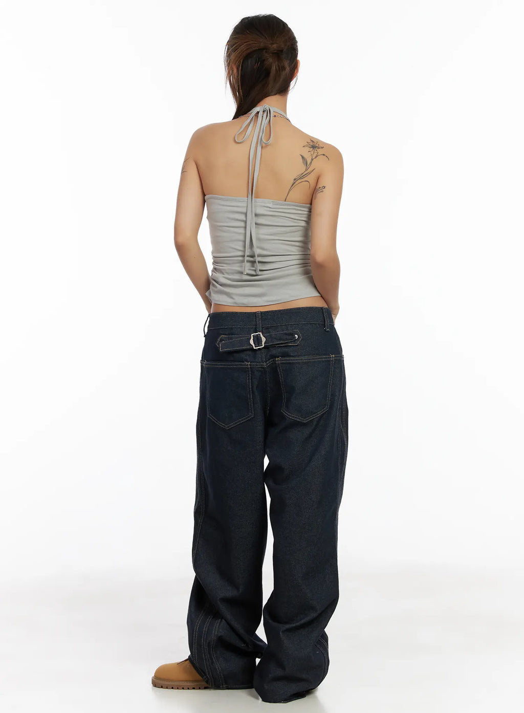 Micah Non-Fade Wide Leg Jeans CM525