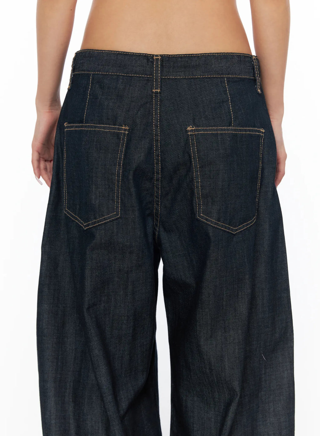 Juju Vintage Style Baggy Jeans CA516