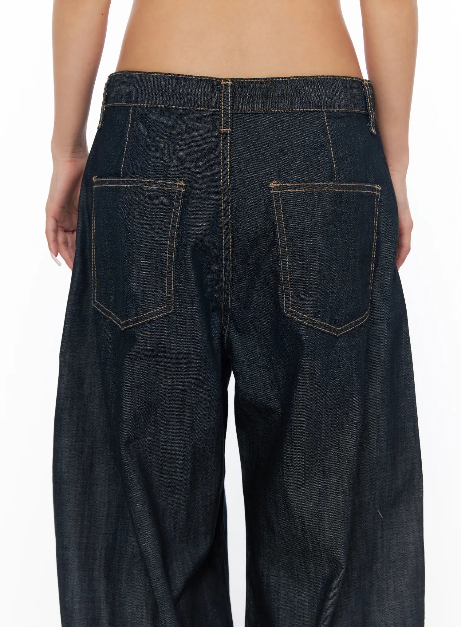 Juju Vintage Style Baggy Jeans CA516