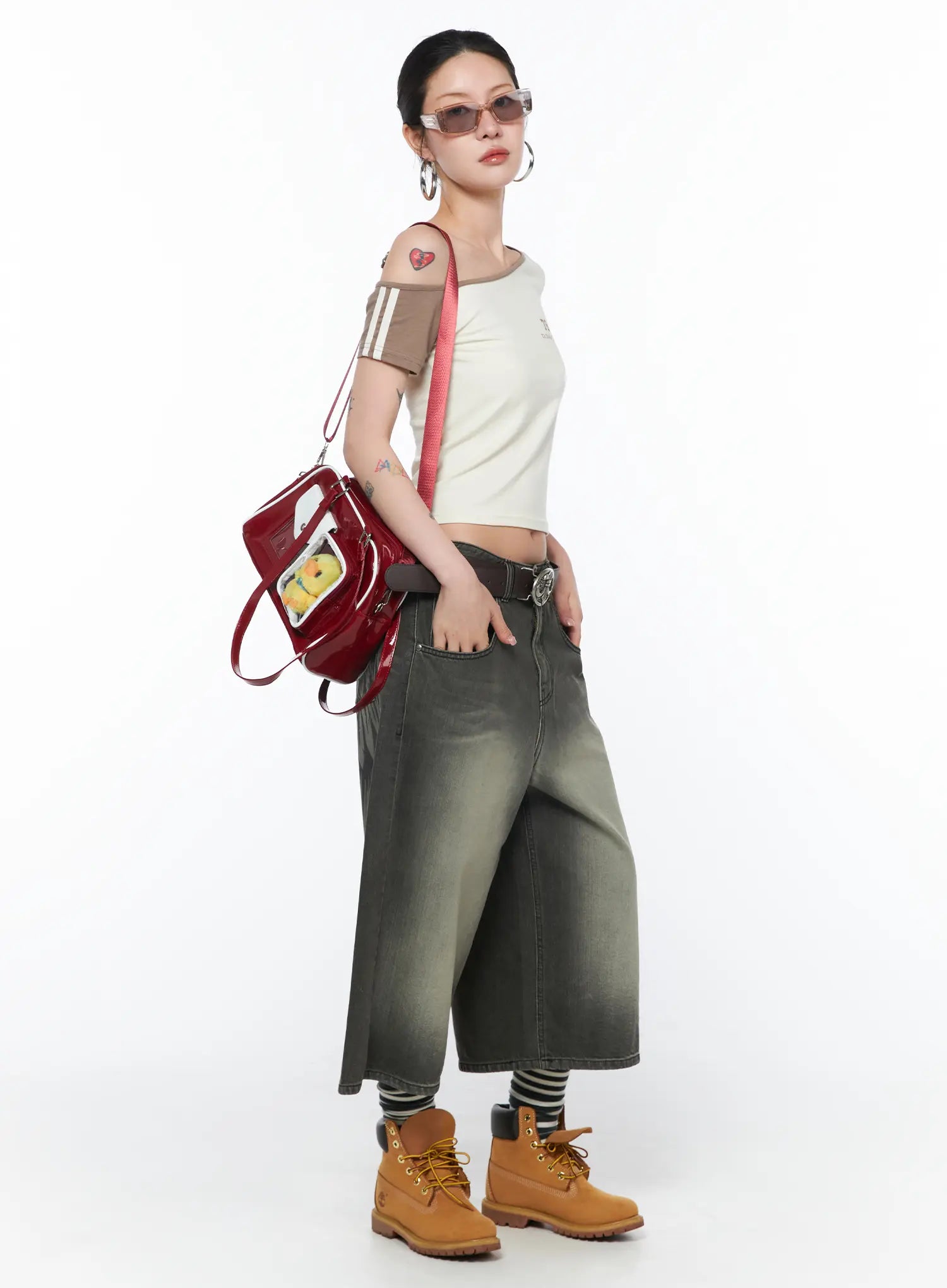 Vintage Style Baggy Denim Shorts CA524