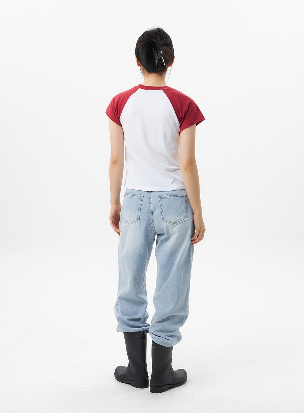 Wide Straight Leg Jeans OL304