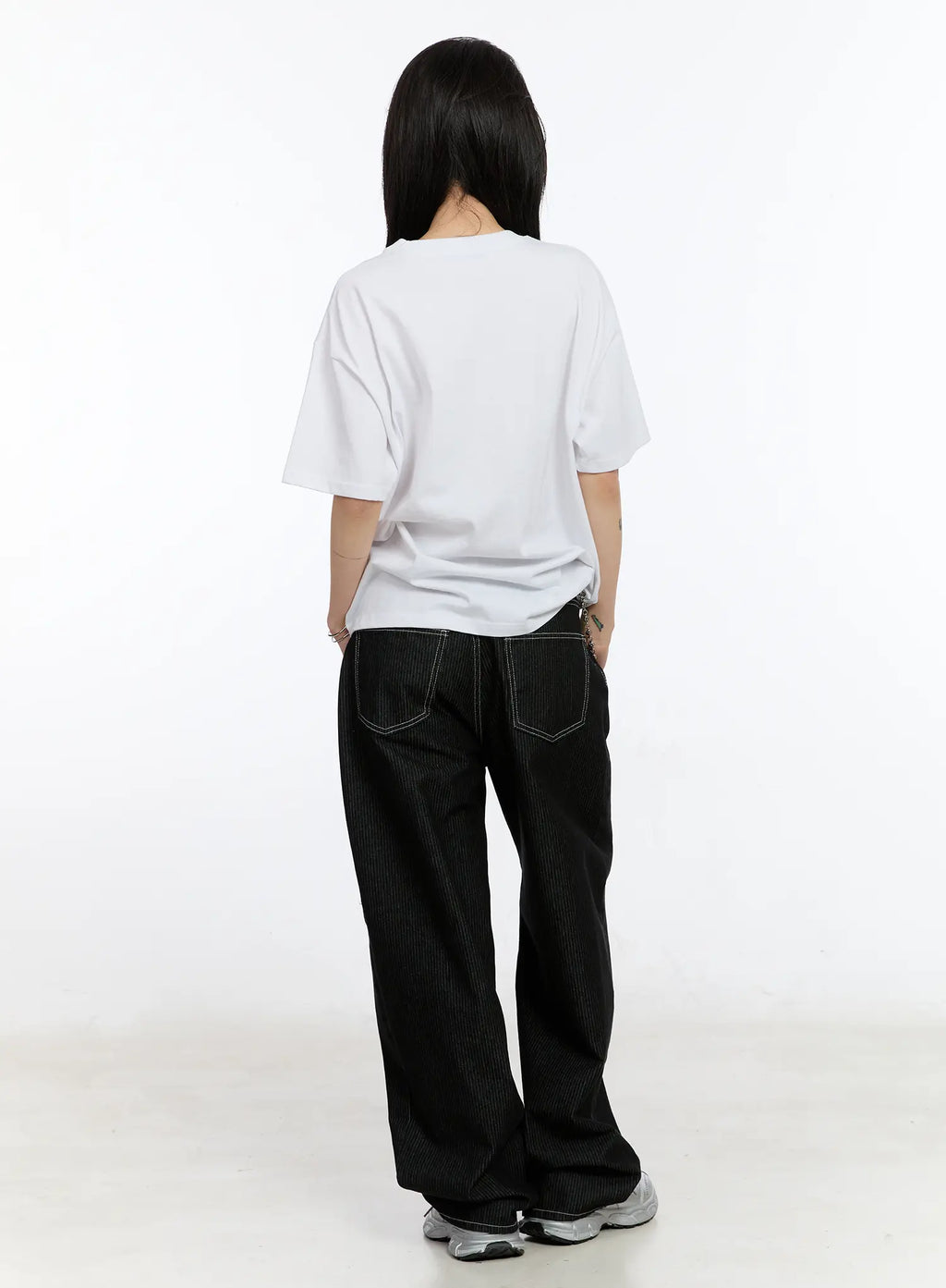 Athe Wide Stripe Jeans CA506