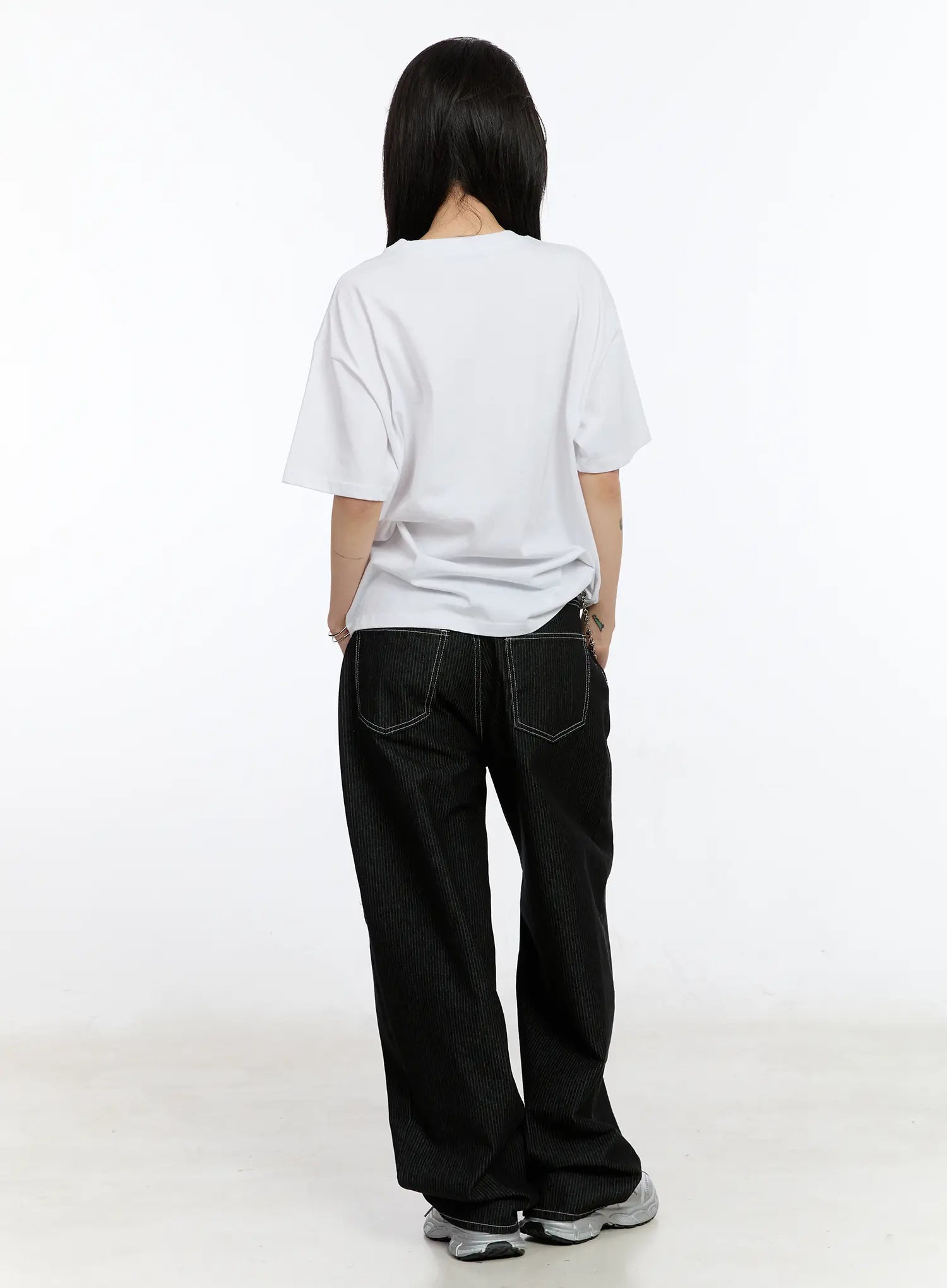 Athe Wide Stripe Jeans CA506