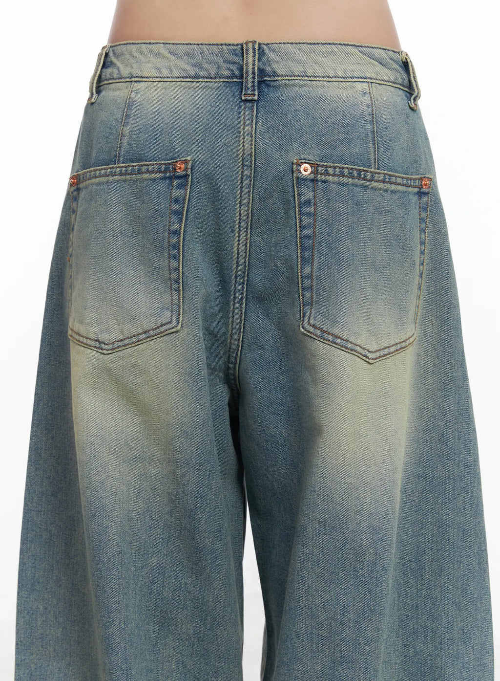 Mariah Wide Leg Baggy Jeans CJ526