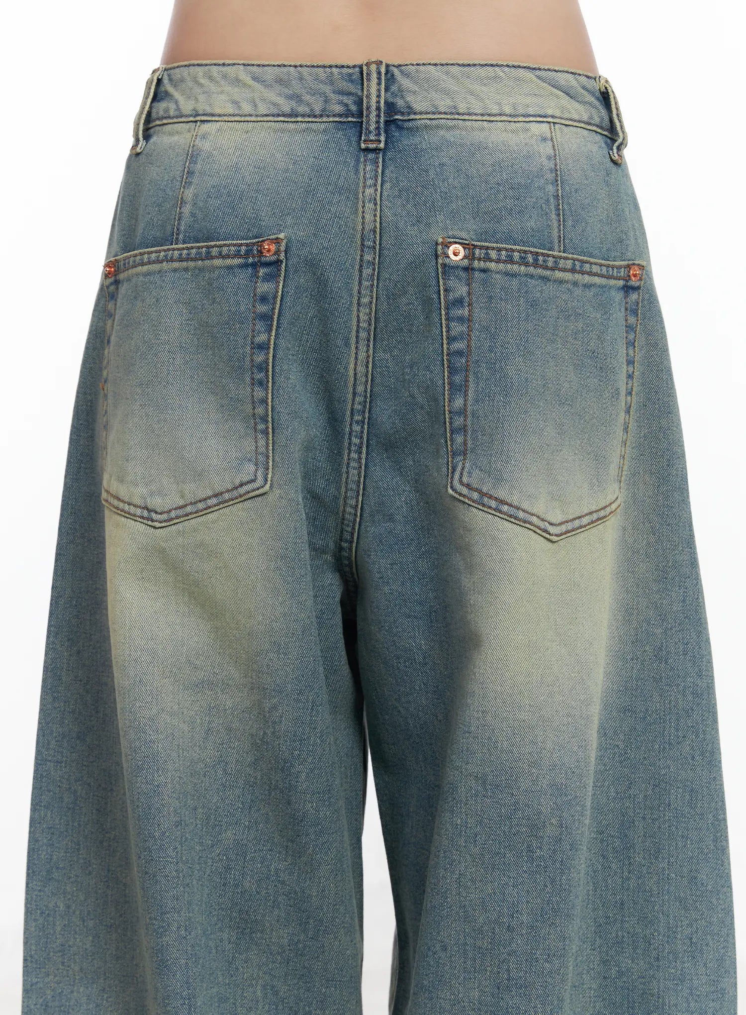 Mariah Wide Leg Baggy Jeans CJ526