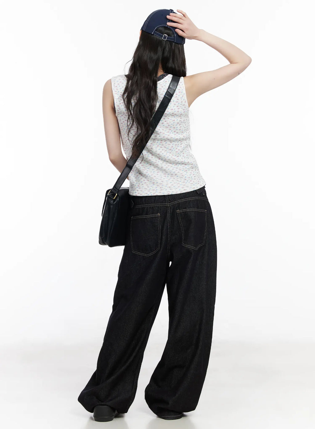 Dulce Studded Wide-Leg Jeans CM526