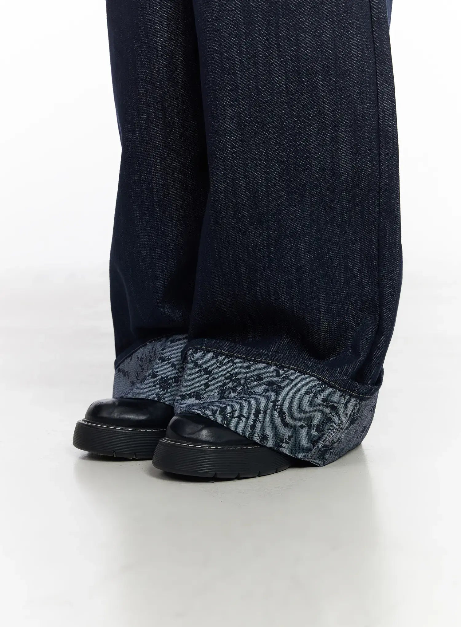 Raya Cuffed Baggy Jeans CF518