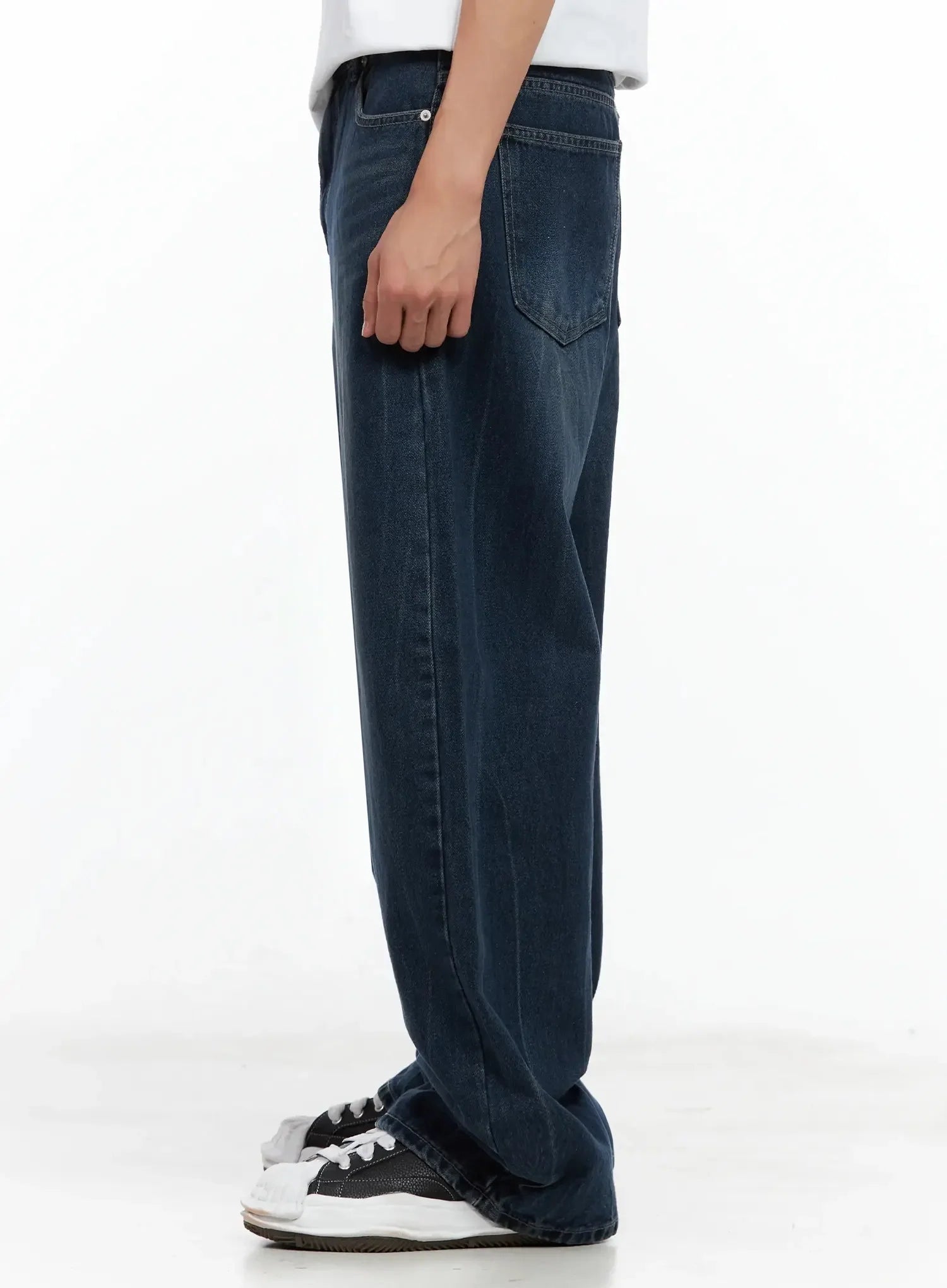 Men's Dark-Wash Vintage Jeans IL516