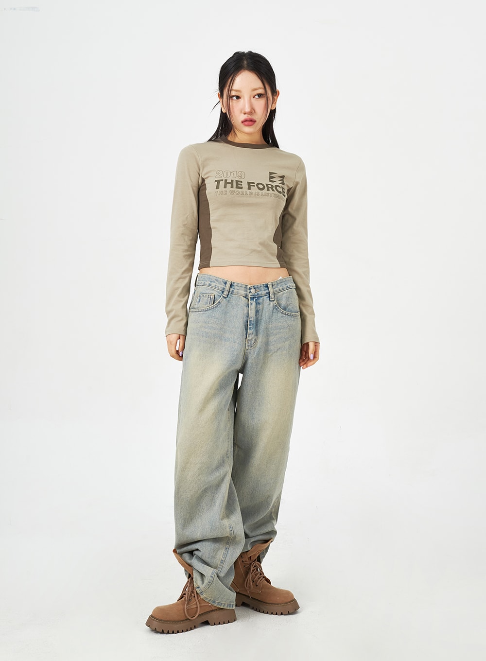 Light Blue Baggy Jeans CM323