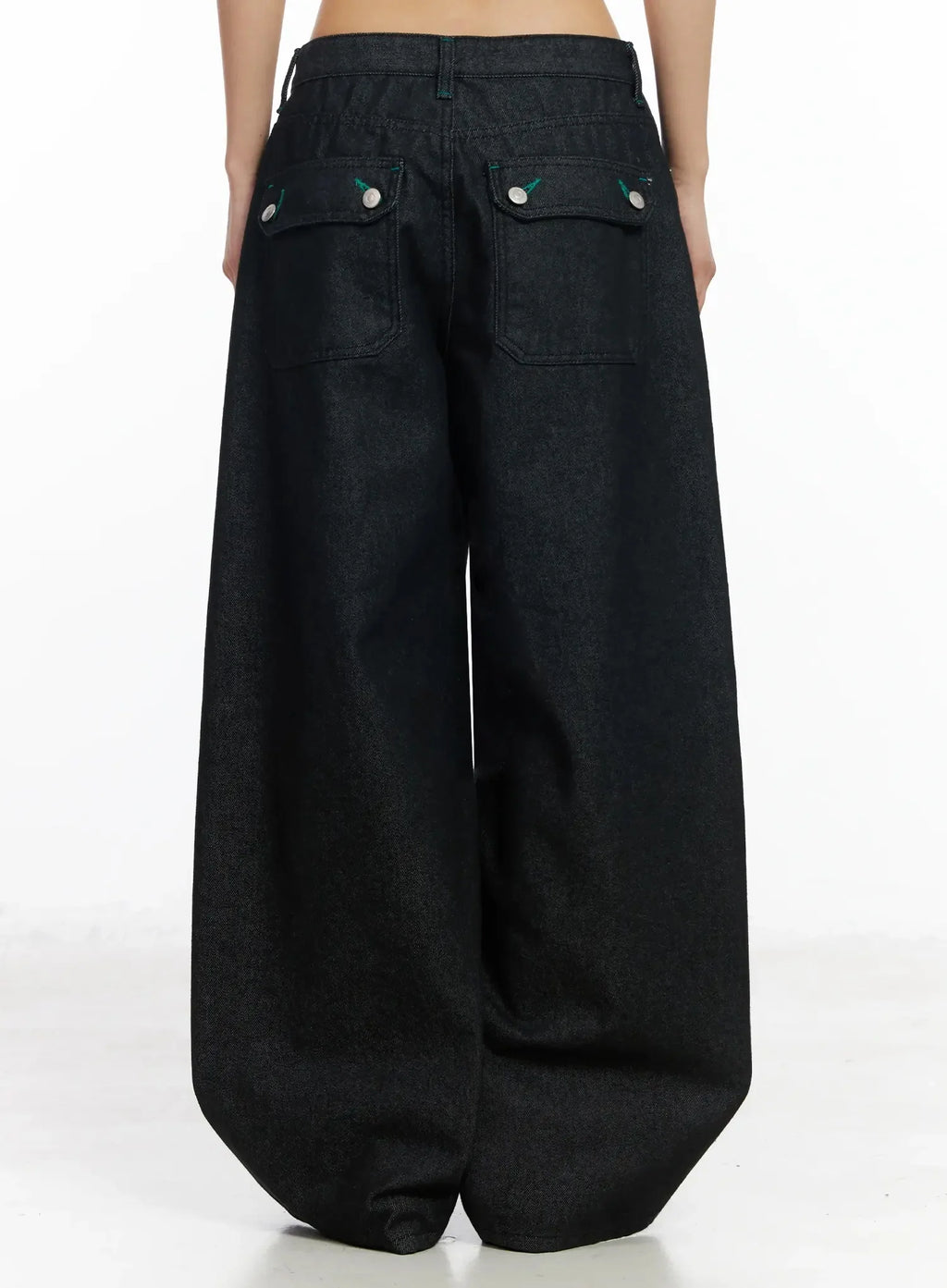 Ayah Casual Wide Leg Jeans IM530