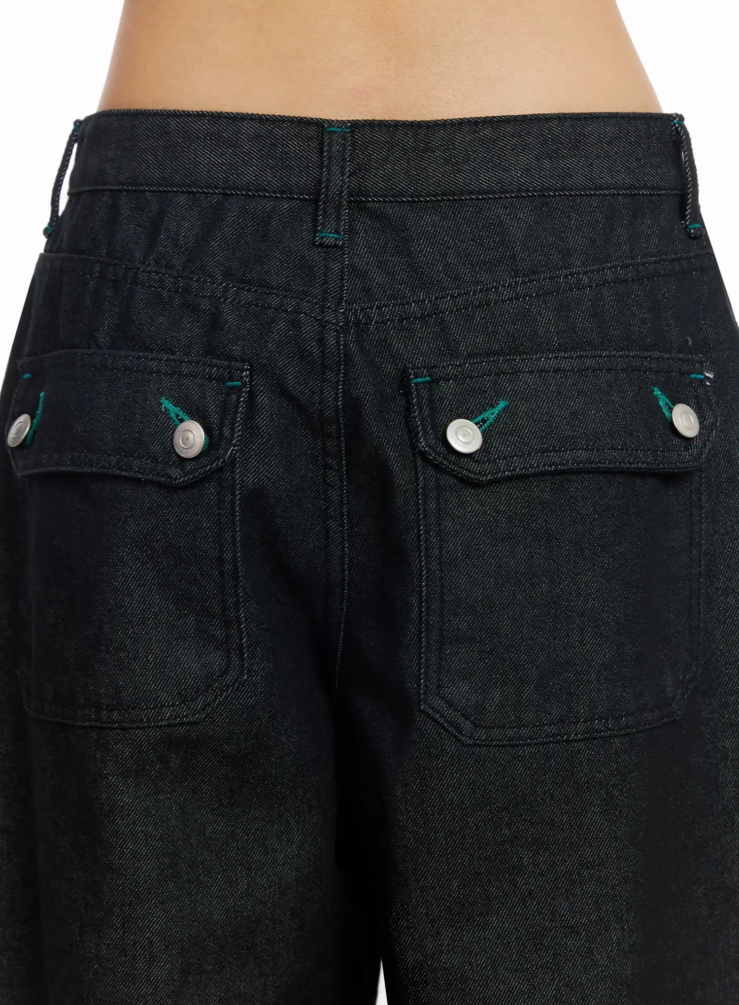 Ayah Casual Wide Leg Jeans IM530