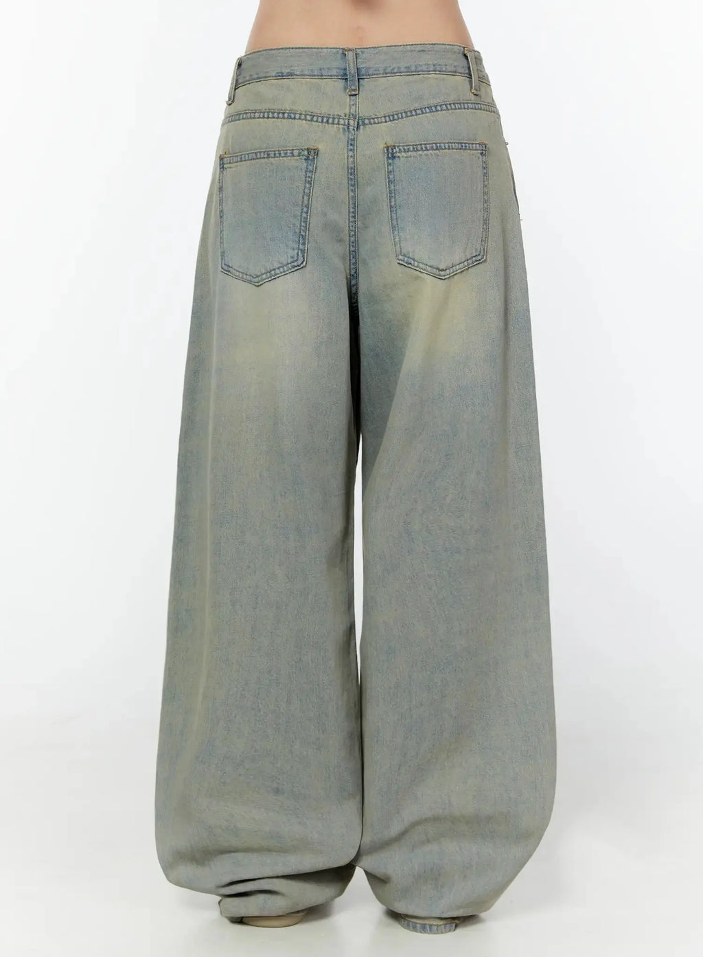 Naia Washed Baggy Jeans IU524