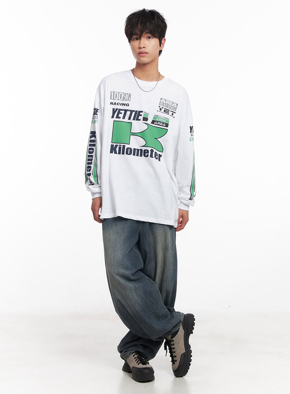 Men's Summer Drawstring Jeans IY508