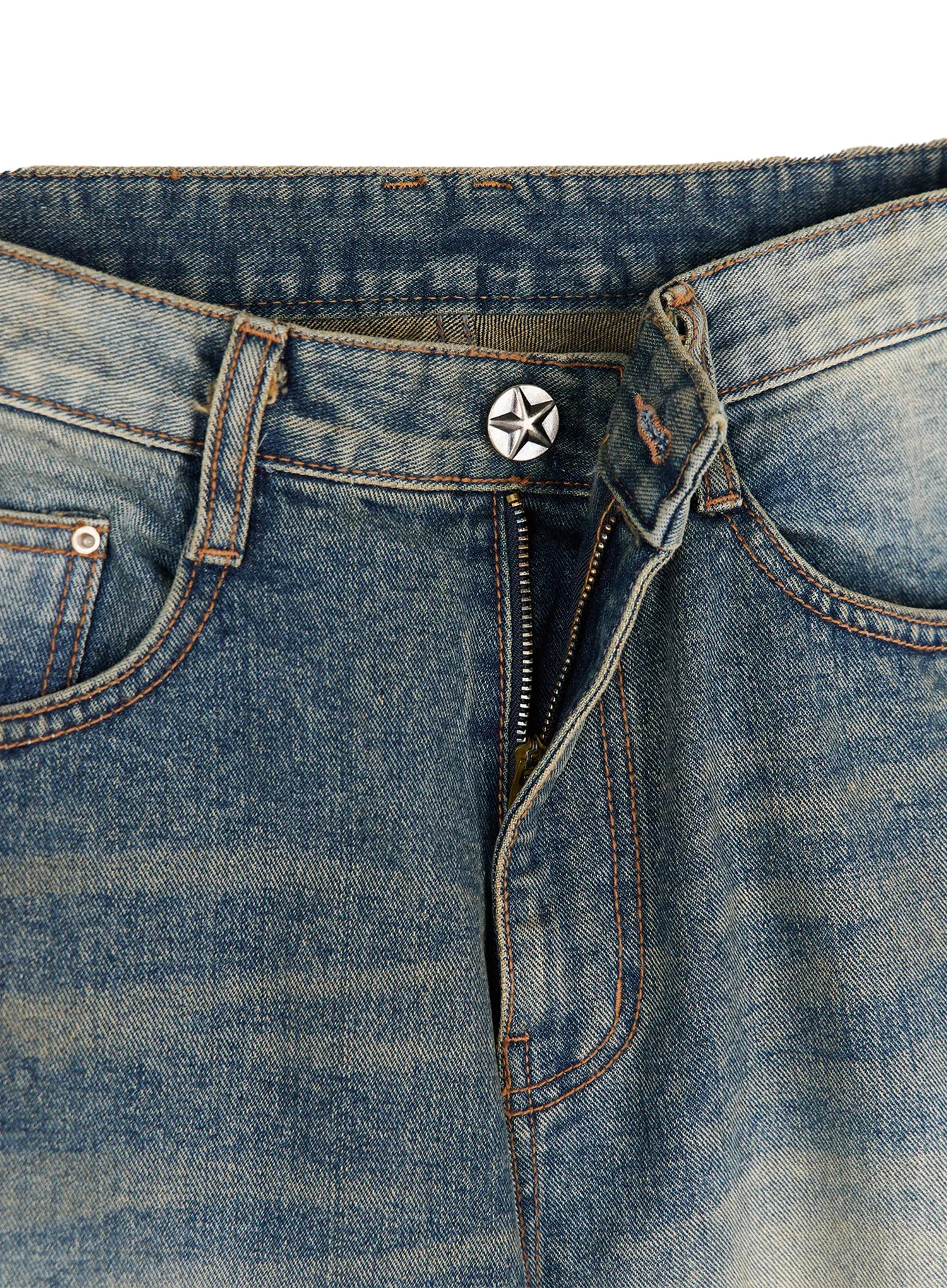 Brit Relaxed Fit Wide Leg Jeans CY512