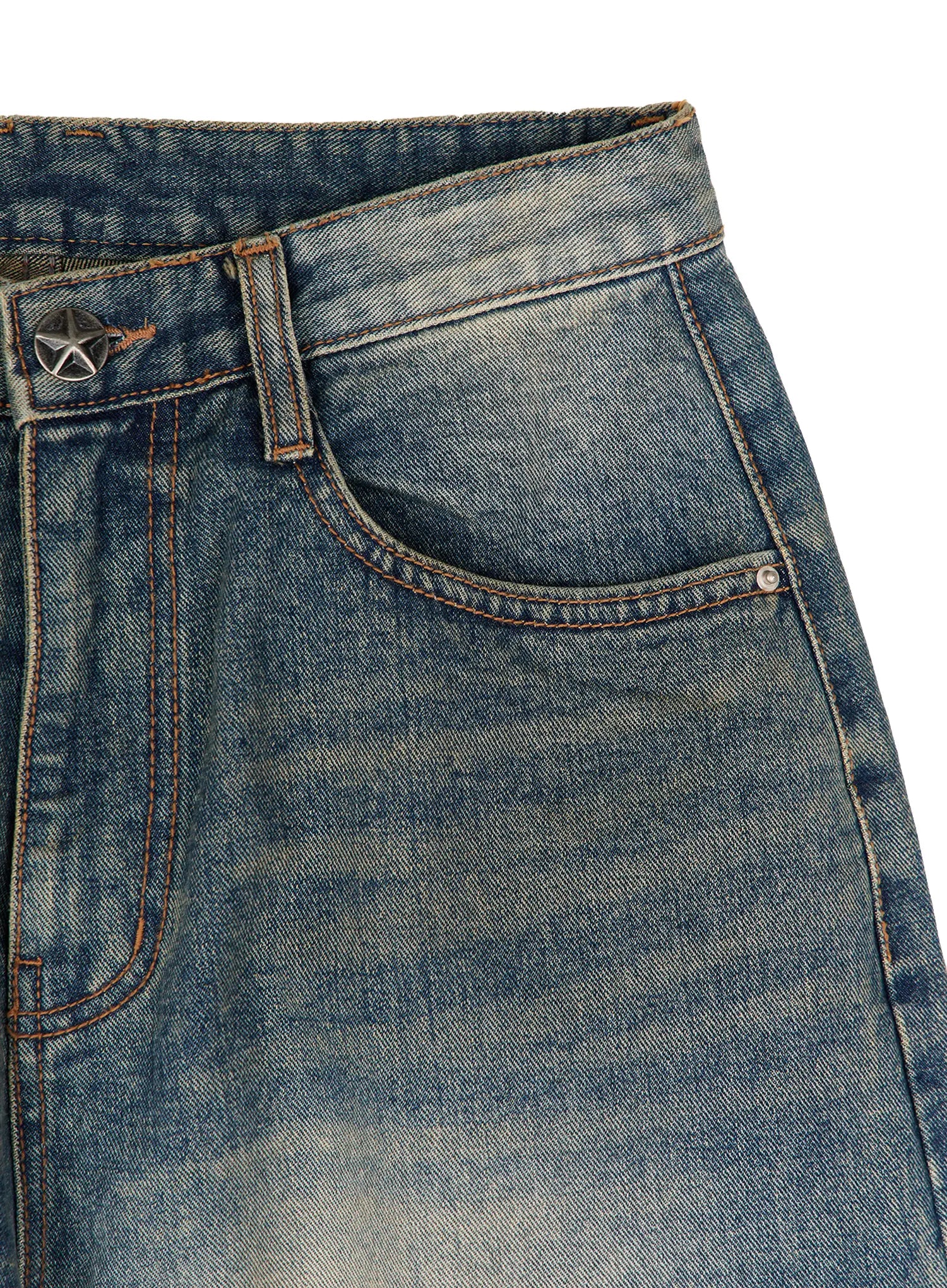 Brit Relaxed Fit Wide Leg Jeans CY512
