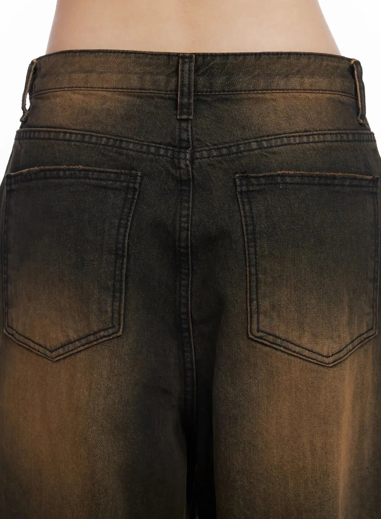 Alayna Vintage Wash Baggy Jeans IM502