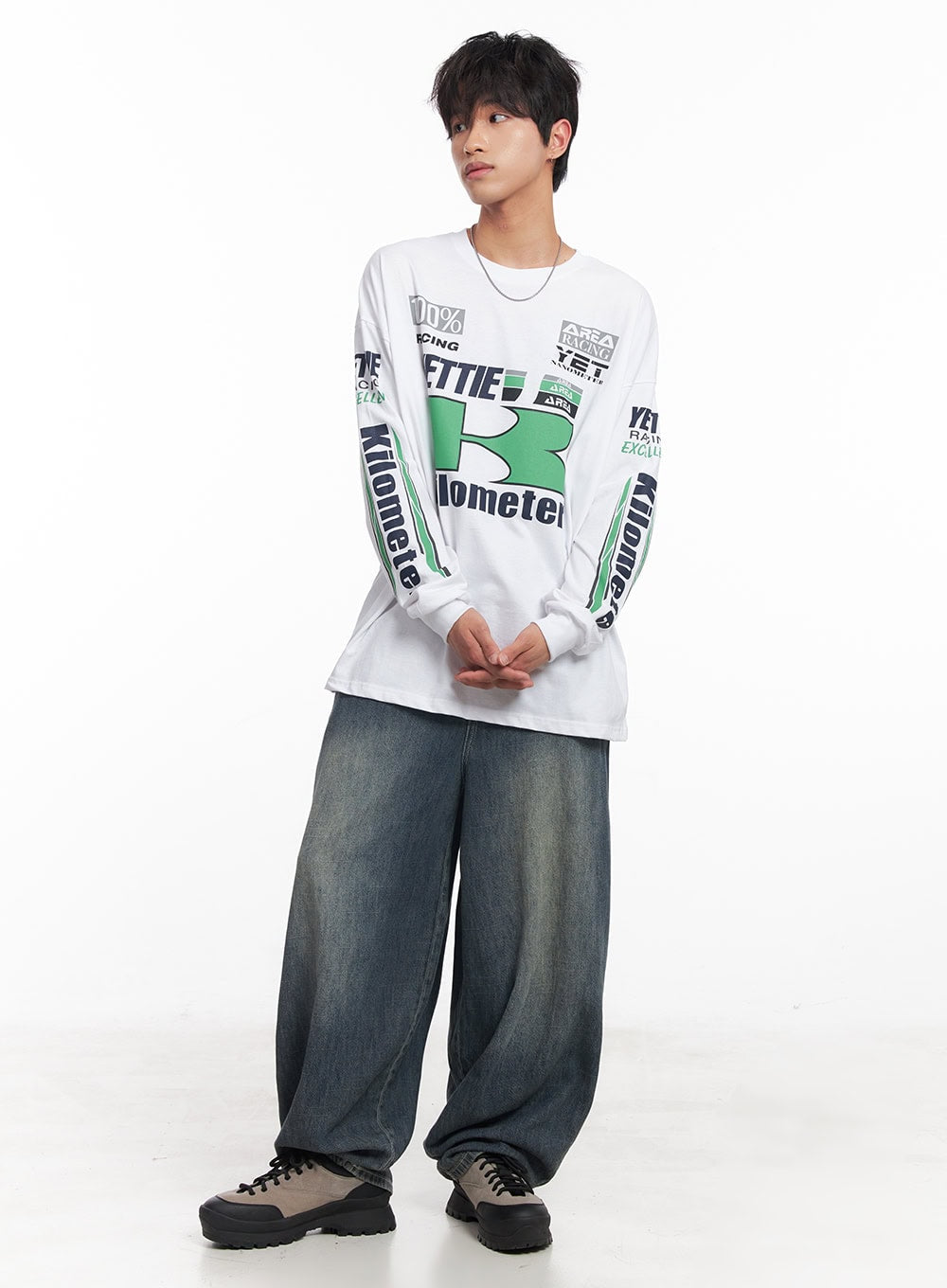 Men's Summer Drawstring Jeans IY508