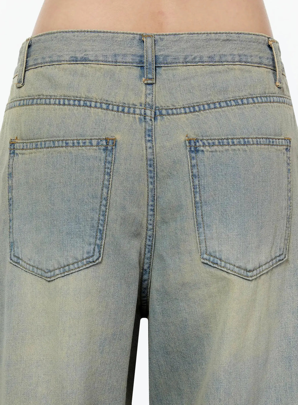 Naia Washed Baggy Jeans IU524