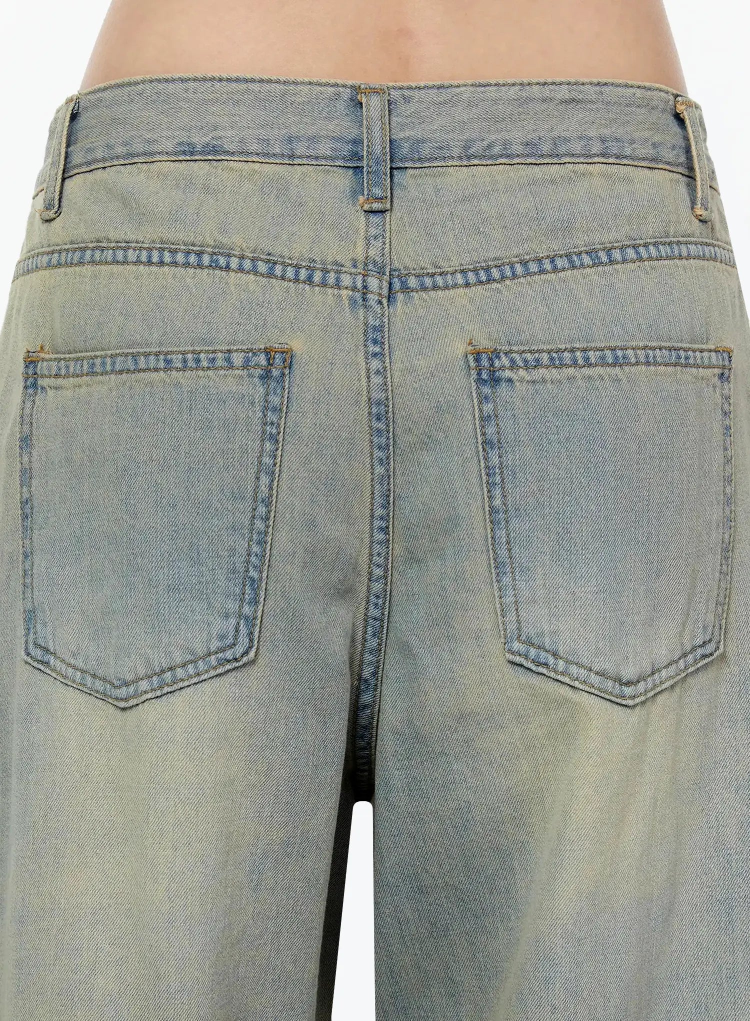 Naia Washed Baggy Jeans IU524