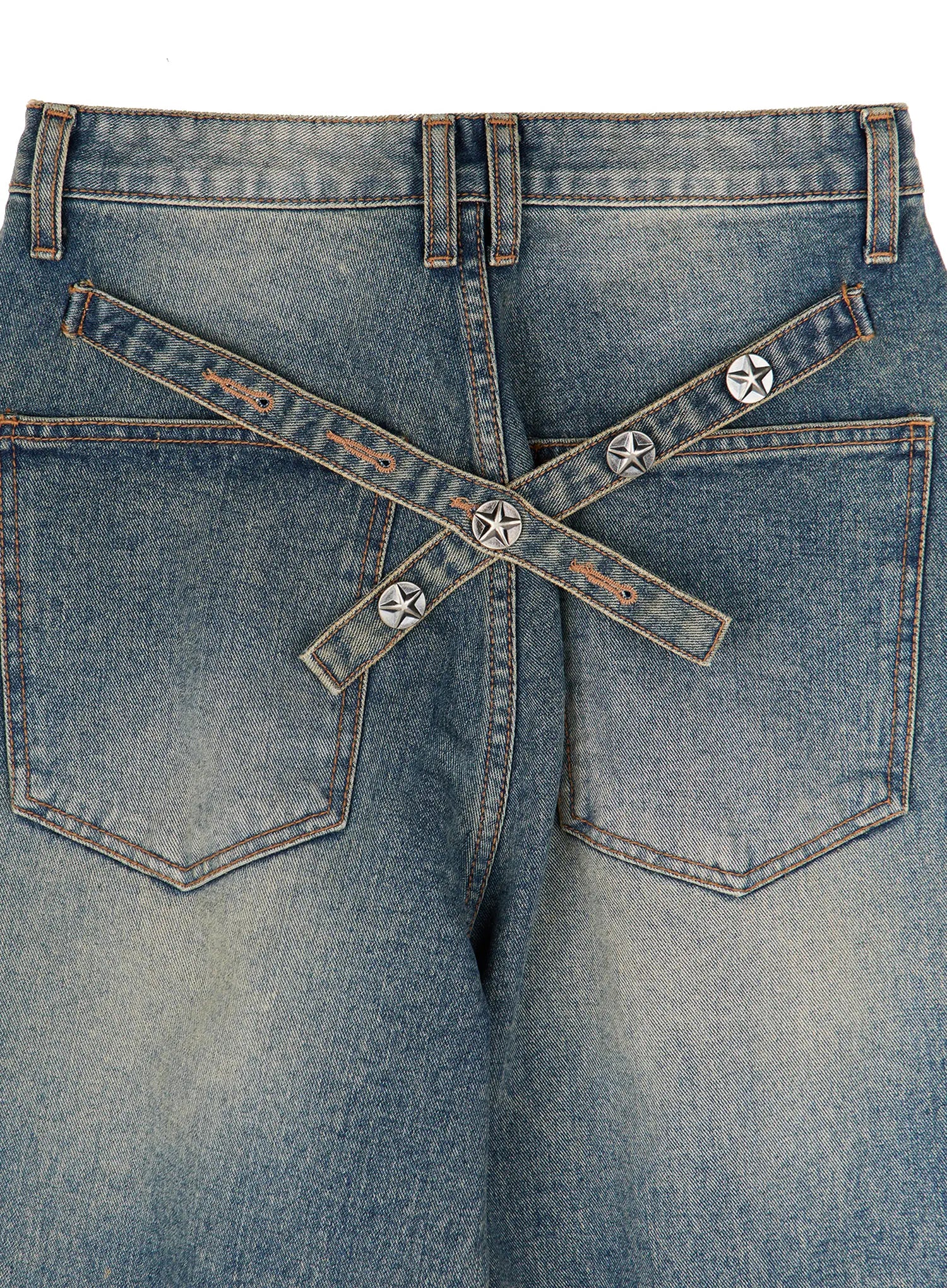Brit Relaxed Fit Wide Leg Jeans CY512