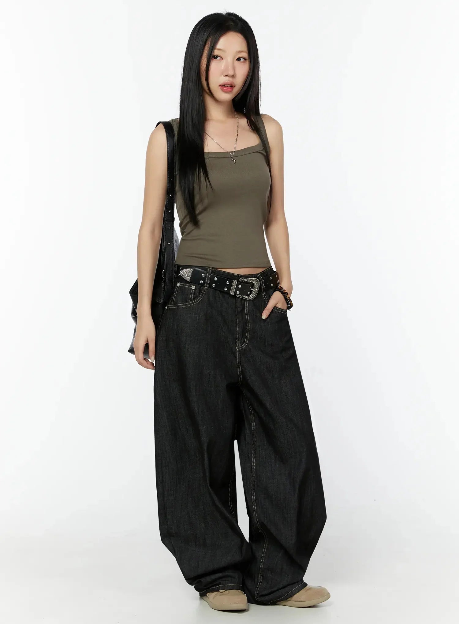 Soli No-Fade Baggy Jeans IU522