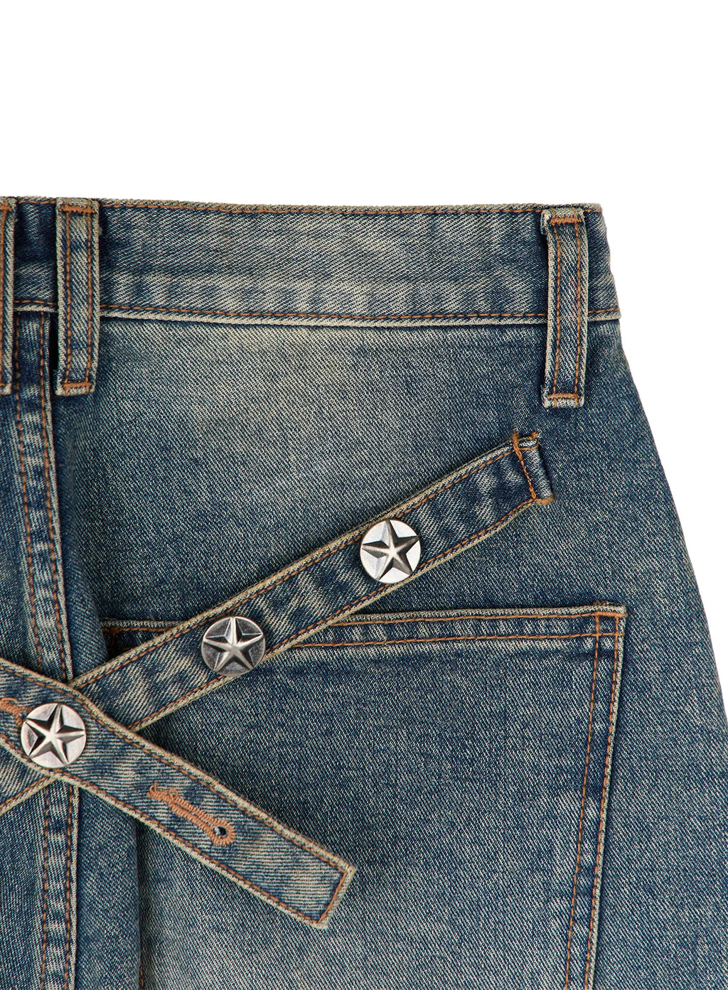Brit Relaxed Fit Wide Leg Jeans CY512