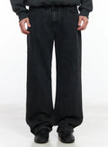 Men's Baggy Fit Wide Leg Jeans IM518