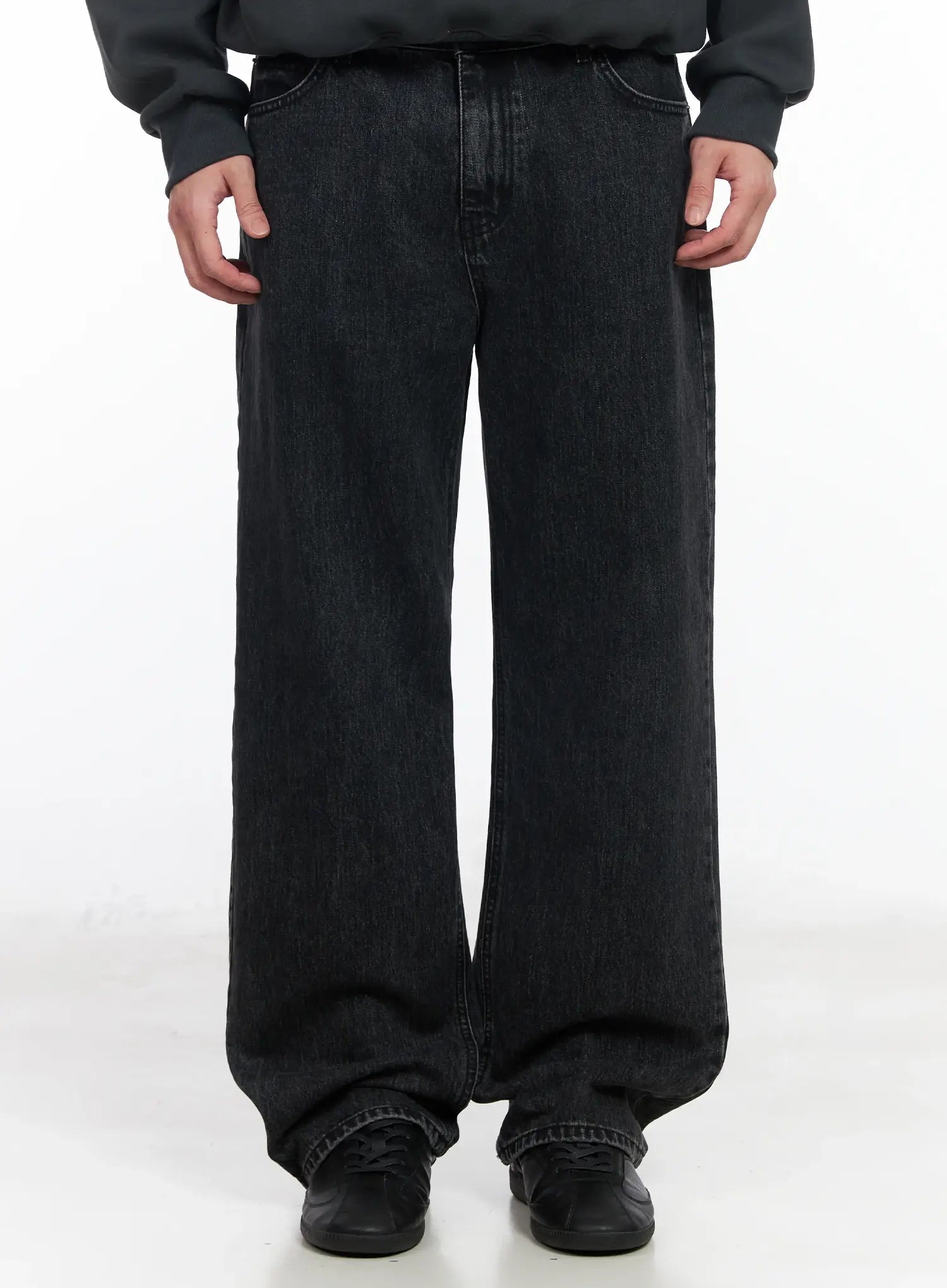 Men's Baggy Fit Wide Leg Jeans IM518
