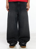 Men's Baggy Wide Leg Jeans IF506