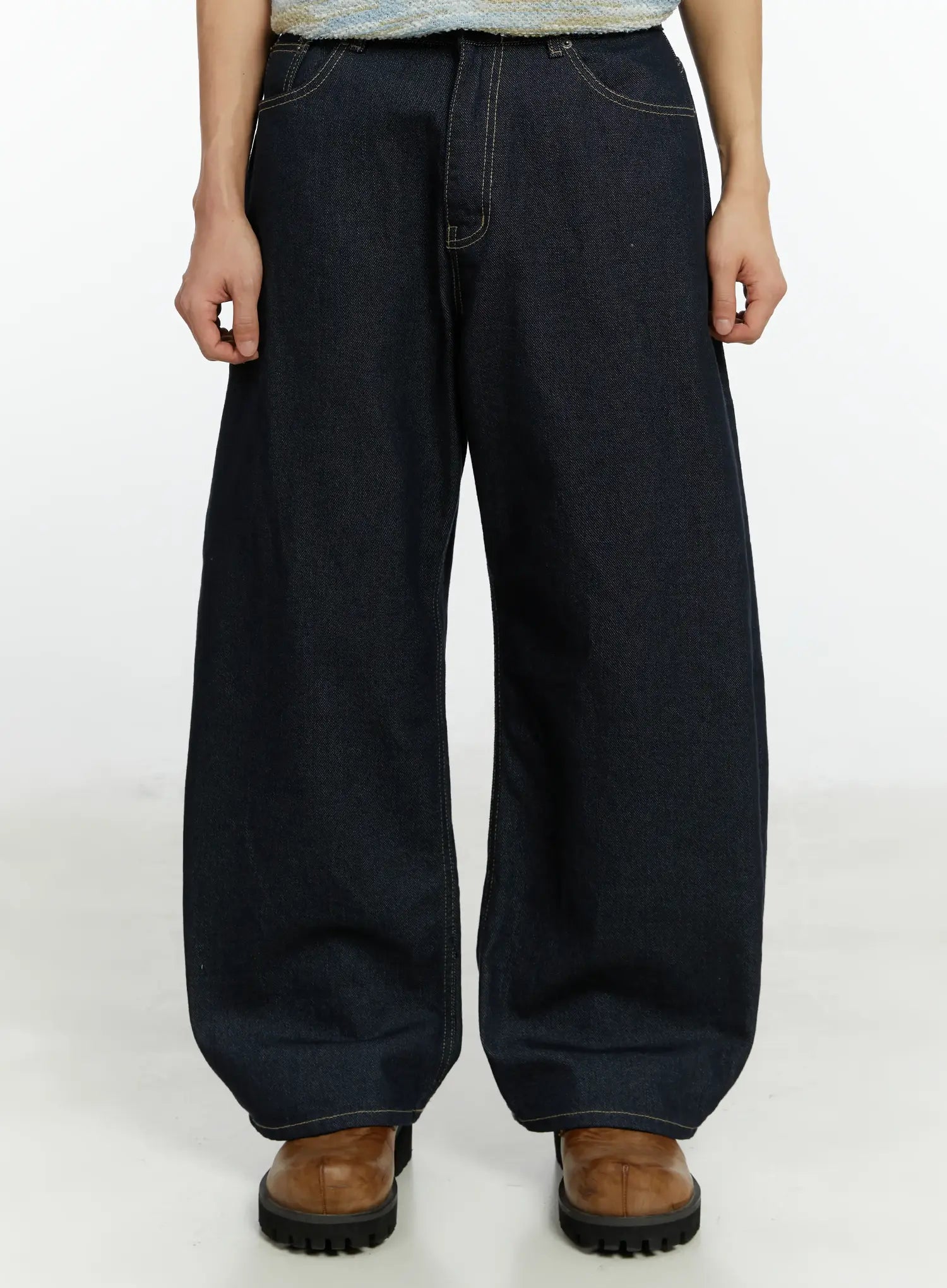 Men's Wide Leg Jeans IF510