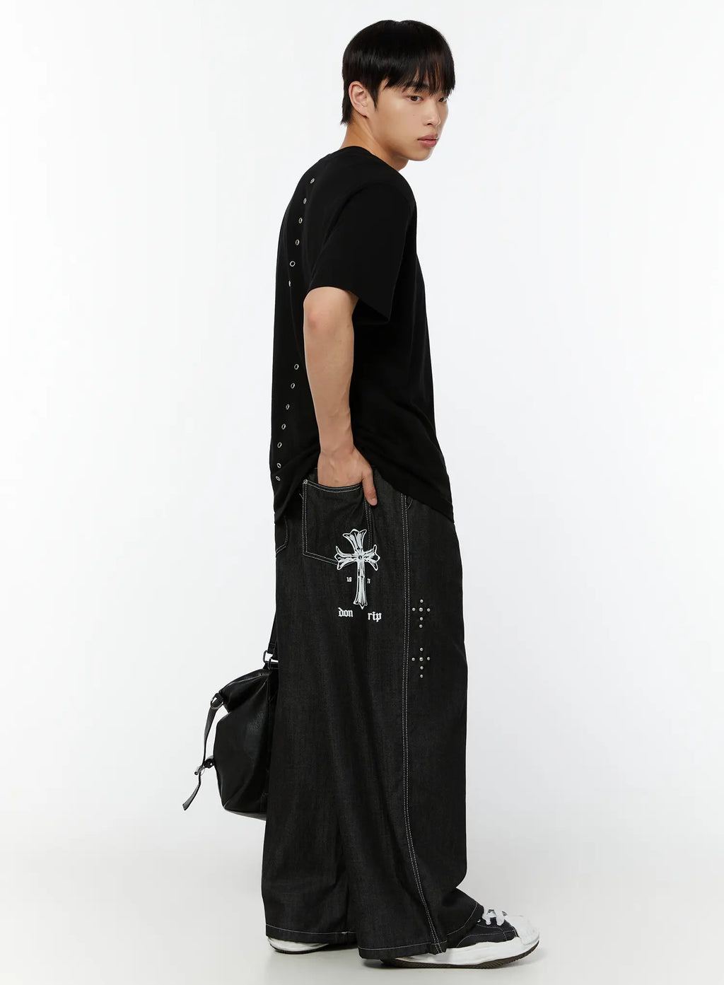 Men's Wide Leg Jeans IU515