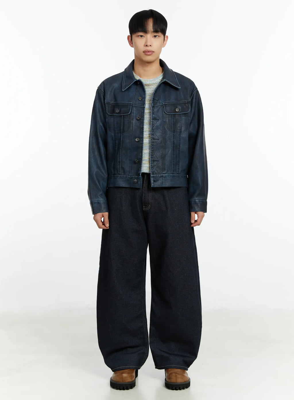Men's Wide Leg Jeans IF510